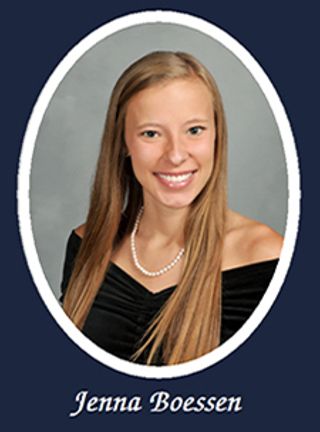 Omicron Chapter Composite Detail, Jenna Boessen, 2016-2017