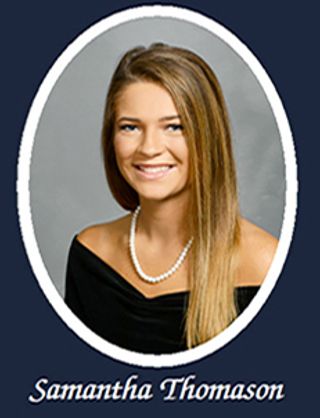 Omicron Chapter Composite Detail, Samantha Thomason, 2017-2018