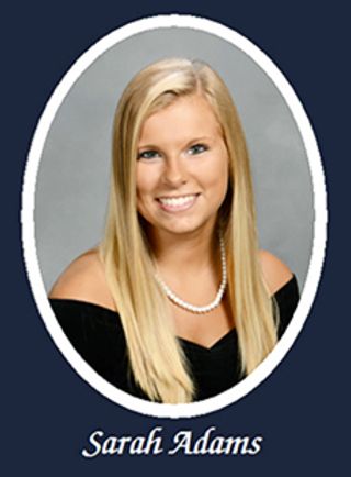 Omicron Chapter Composite Detail, Sarah Adams, 2017-2018