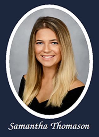 Omicron Chapter Composite Detail, Samantha Thomason, 2018-2019