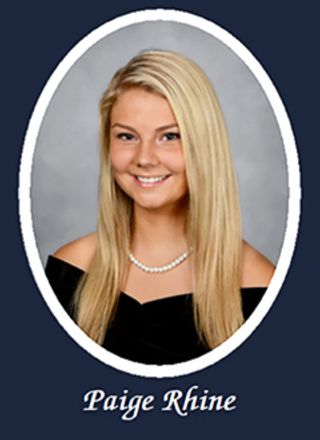 Omicron Chapter Composite Detail, Paige Rhine, 2018-2019