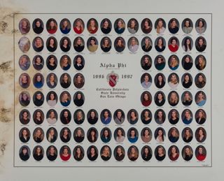 Epsilon Chi Chapter Composite Photograph 1, 1996-1997