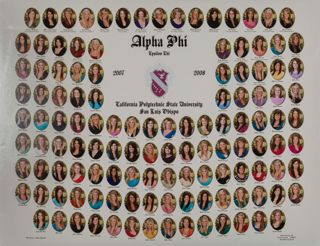 Epsilon Chi Chapter Composite Photograph, 2007-2008