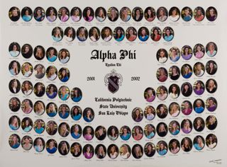 Epsilon Chi Chapter Composite Photograph, 2001-2002