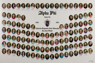 Epsilon Chi Chapter Composite Photograph, 2002-2003