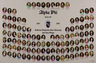 Epsilon Chi Chapter Composite Photograph, 2004-2005