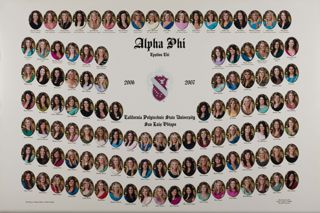 Epsilon Chi Chapter Composite Photograph, 2006-2007