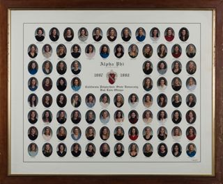 Epsilon Chi Chapter Composite Photograph, 1997-1998