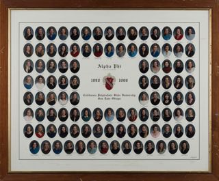 Epsilon Chi Chapter Composite Photograph, 1998-1999