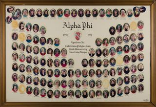 Epsilon Chi Chapter Composite Photograph, 1990-1991