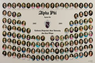 Epsilon Chi Chapter Composite Photograph, 2003-2004