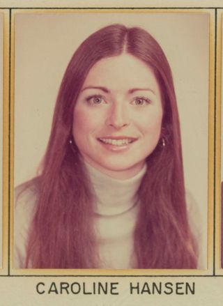 Epsilon Chi Chapter Composite Detail, Caroline Hansen, 1975-1976