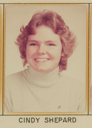 Epsilon Chi Chapter Composite Detail, Cindy Shepard, 1975-1976
