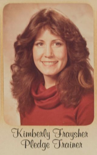 Epsilon Chi Chapter Composite Detail, Kimberly Fraysher, 1979-1980