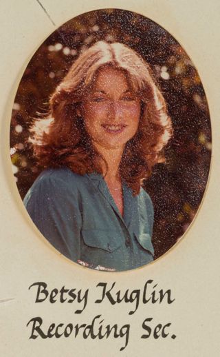 Epsilon Chi Chapter Composite Detail, Betsy Kuglin, 1981-1982