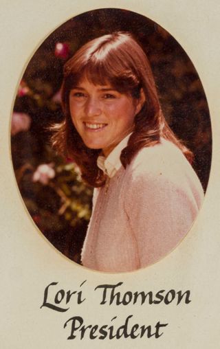 Epsilon Chi Chapter Composite Detail, Lori Thomson, 1981-1982