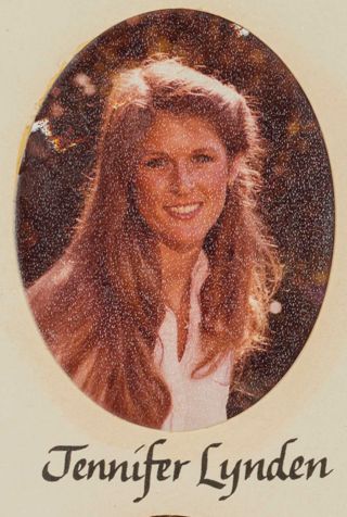 Epsilon Chi Chapter Composite Detail, Jennifer Lynden, 1981-1982