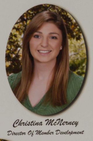 Epsilon Chi Chapter Composite Detail, Christina McNerney, 2007-2008
