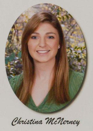 Epsilon Chi Chapter Composite Detail, Christina McNerney, 2008-2009