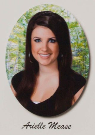 Epsilon Chi Chapter Composite Detail, Arielle Mease, 2009-2010