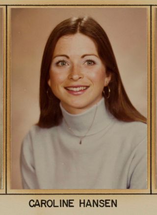 Epsilon Chi Chapter Composite Detail, Caroline Hansen, 1976