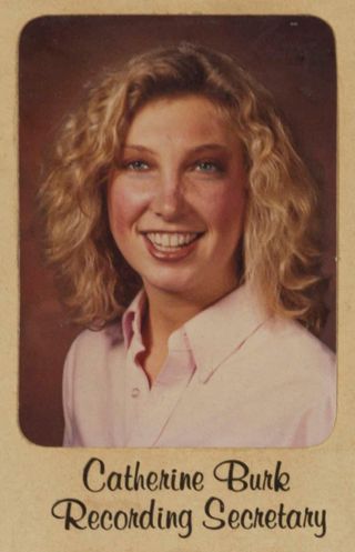 Epsilon Chi Chapter Composite Detail, Catherine Burk, 1980-1981