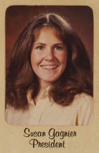 Epsilon Chi Chapter Composite Detail, Susan Gagnier, 1980-1981