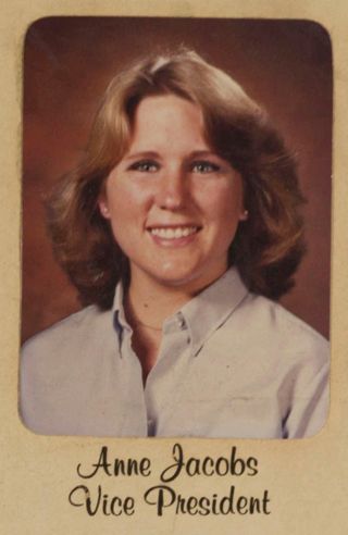 Epsilon Chi Chapter Composite Detail, Anne Jacobs, 1980-1981