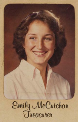 Epsilon Chi Chapter Composite Detail, Emily McCutchan, 1980-1981