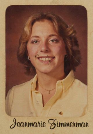 Epsilon Chi Chapter Composite Detail, Jeanmarie Zimmerman, 1980-1981