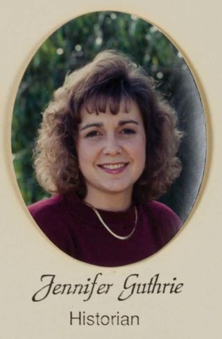 Epsilon Chi Chapter Composite Detail, Jennifer Guthrie, 1991-1992