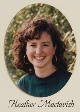 Epsilon Chi Chapter Composite Detail, Heather Mactavish, 1991-1992