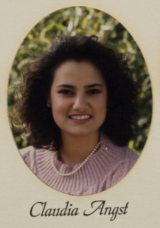 Epsilon Chi Chapter Composite Detail, Claudia Angst, 1991-1992