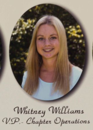 Epsilon Chi Chapter Composite Detail, Whitney Williams, 2000-2001