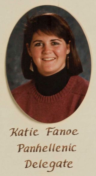 Epsilon Chi Chapter Composite Detail, Katie Fanoe, 1984-1985