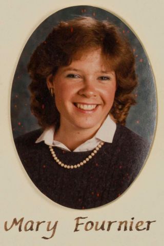 Epsilon Chi Chapter Composite Detail, Mary Fournier, 1984-1985