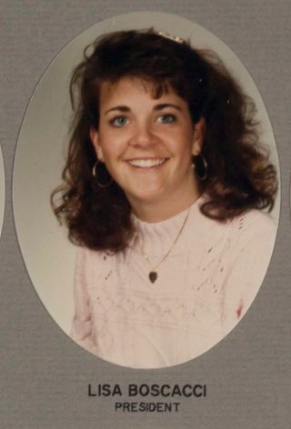 Epsilon Chi Chapter Composite Detail, Lisa Boscacci, 1988-1989