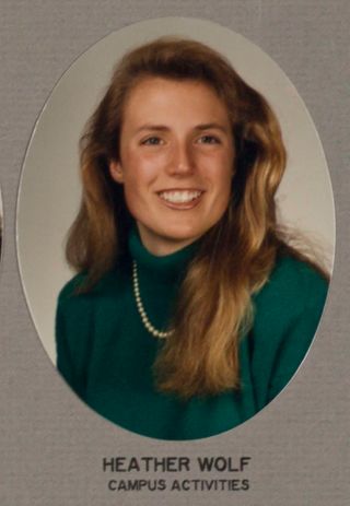 Epsilon Chi Chapter Composite Detail, Heather Wolf, 1988-1989