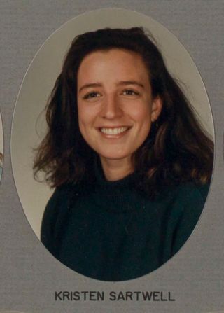 Epsilon Chi Chapter Composite Detail, Kristen Sartwell, 1988-1989