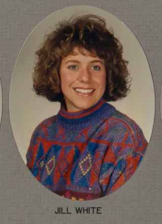 Epsilon Chi Chapter Composite Detail, Jill White, 1988-1989