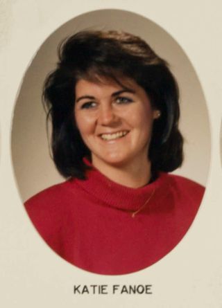 Epsilon Chi Chapter Composite Detail, Katie Fanoe, 1986-1987
