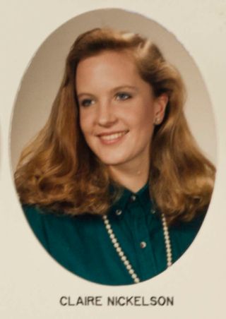 Epsilon Chi Chapter Composite Detail, Claire Nickelson, 1986-1987