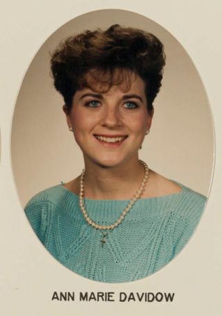Epsilon Chi Chapter Composite Detail, Ann Marie Davidow, 1986-1987