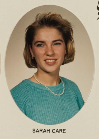 Epsilon Chi Chapter Composite Detail, Sarah Care, 1986-1987