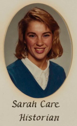 Epsilon Chi Chapter Composite Detail, Sarah Care, 1985-1986