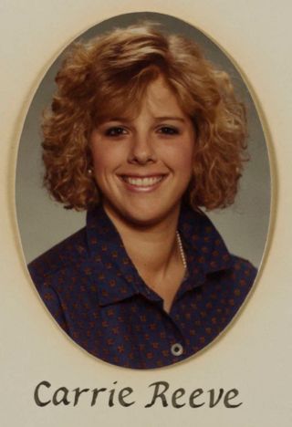 Epsilon Chi Chapter Composite Detail, Carrie Reeve, 1985-1986