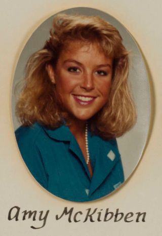 Epsilon Chi Chapter Composite Detail, Amy McKibben, 1985-1986