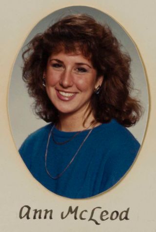 Epsilon Chi Chapter Composite Detail, Ann McLeod, 1985-1986