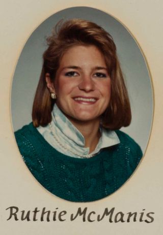 Epsilon Chi Chapter Composite Detail, Ruthie McManis, 1985-1986