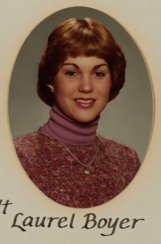 Epsilon Chi Chapter Composite Detail, Laurel Boyer, 1985-1986